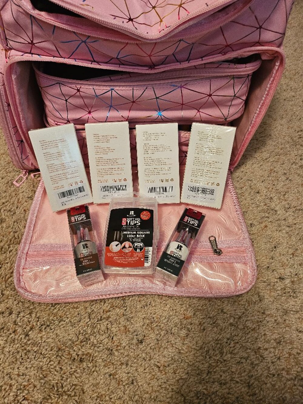 DND Nail Polish with Storage Case & Accessories